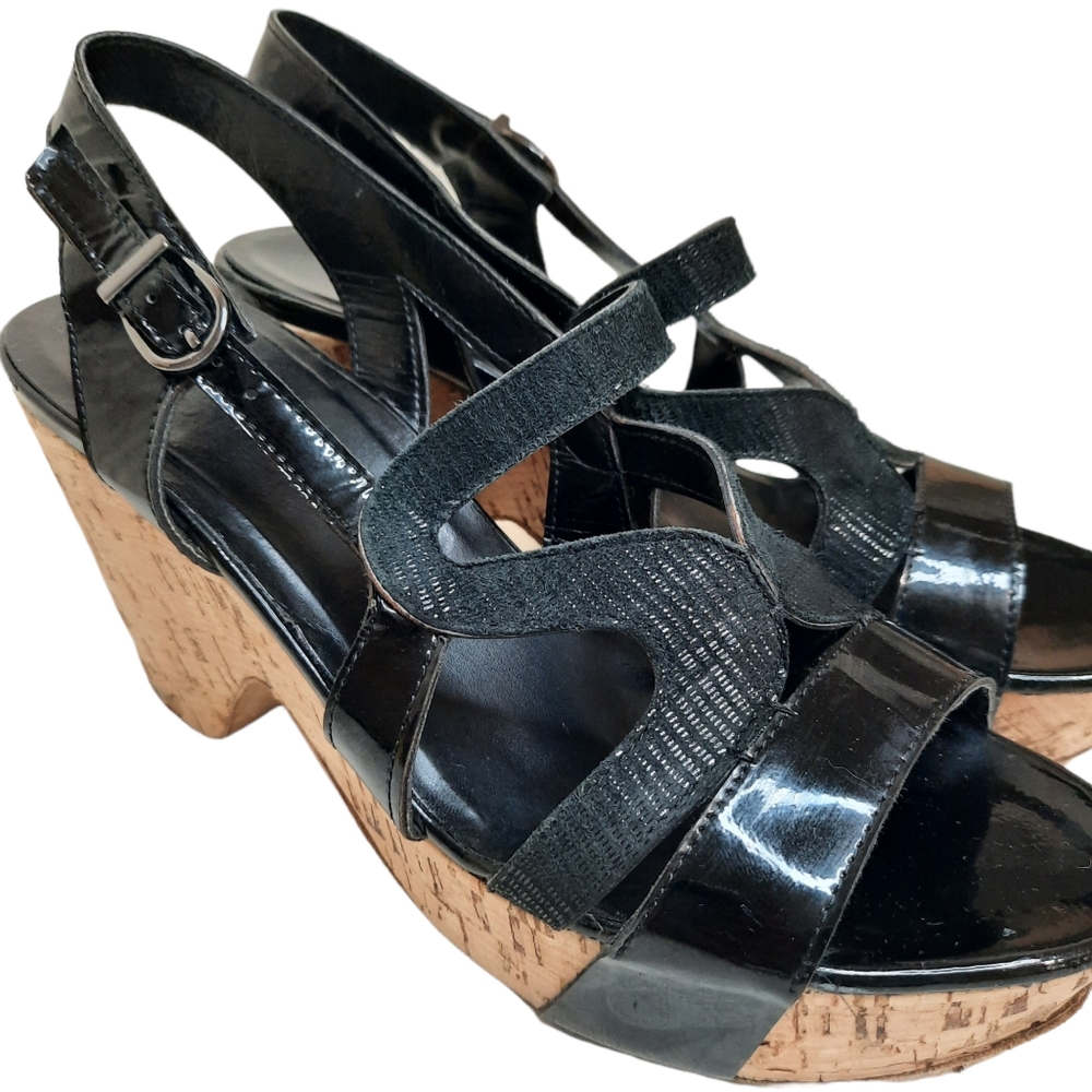 🔥Vero Cuoio Stylish Fun Wedge Sandal Sz. 8N